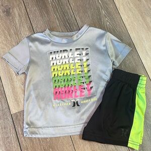 Hurley 2 piece boys outfit 1-2 years